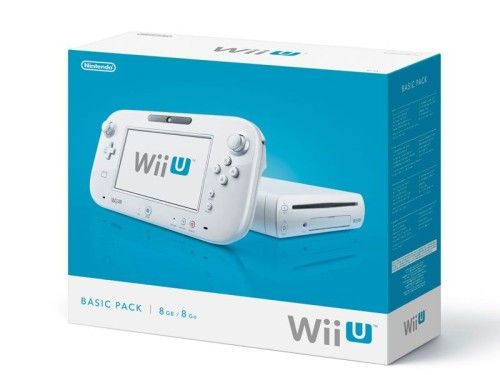 Nintendo Wii U Basic Pack 8Go (Blanc)