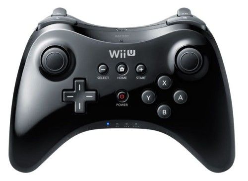 Nintendo Manette Wii U Classique Pro (Noir)