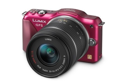 Panasonic Lumix DMC-GF5 (Rouge) + 14-42mm