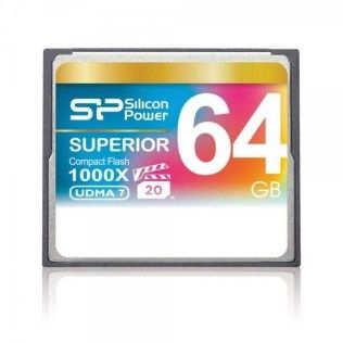Silicon Power Compact Flash Superior 64Go 1000x
