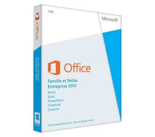 Microsoft Office Famille et Petite Entreprise 2013 - PC