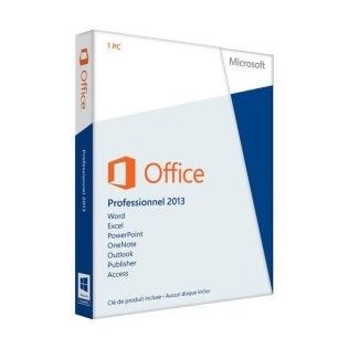 Microsoft Office Professionnel 2013 - PC
