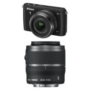 Nikon 1 S1 (Noir) + 1 Nikkor VR 11-27.5mm + 30-110mm VR