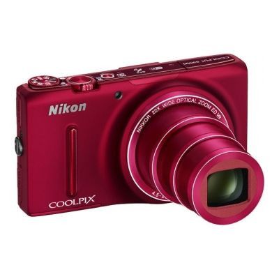Nikon Coolpix S9500 (Rouge)