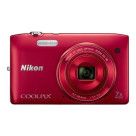 Nikon Coolpix S3500 (Rouge)