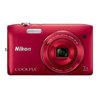 Nikon Coolpix S3500 (Rouge)