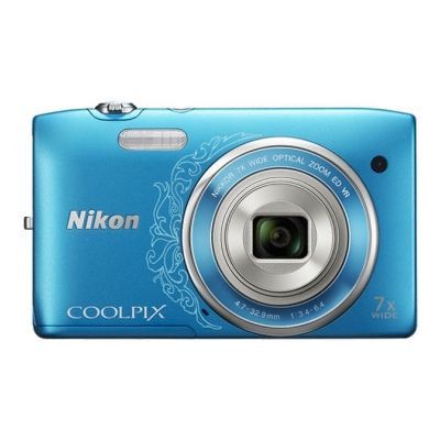 Nikon Coolpix S3500 (Bleu)