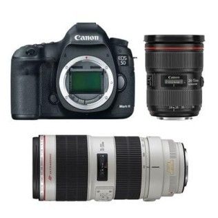Canon EOS 5D Mark III + 24-70mm + 70-200mm