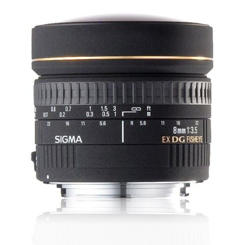 Sigma 8mm F3.5 EX DG CIRCULAR FISHEYE > Nikon