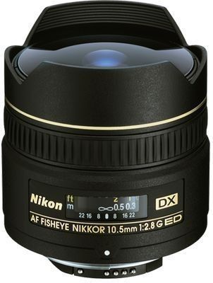 Nikon AF DX Nikkor 10.5mm f/2.8G ED Fisheye