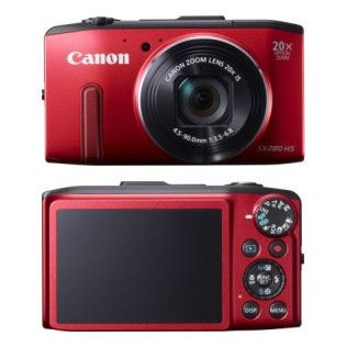 Canon PowerShot SX280 HS (Rouge)