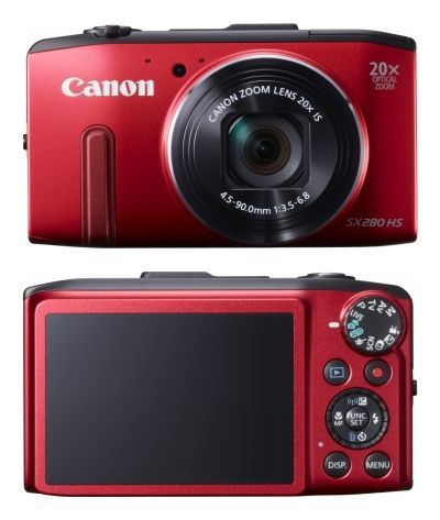 Canon PowerShot SX280 HS (Rouge)