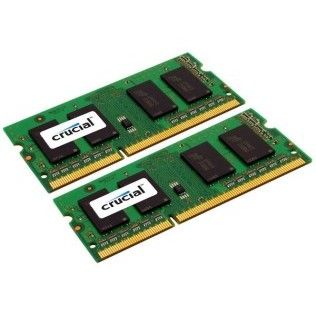 Crucial So-Dimm DDR3-1333 CL9 16Go (2x8Go)