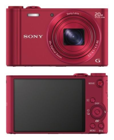 Sony Cyber-Shot DSC-WX300 (Rouge)