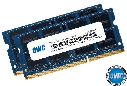 OWC So-Dimm Mac DDR3-1333 CL9 16Go (2x8Go)