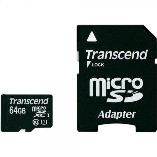 Transcend Micro SDXC UHS-I 64Go Class 10