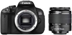 Canon EOS 650D + 18-55mm DC III