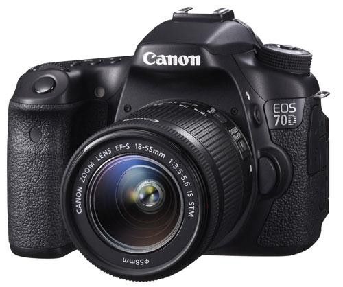 Canon EOS 70D + 18-55mm