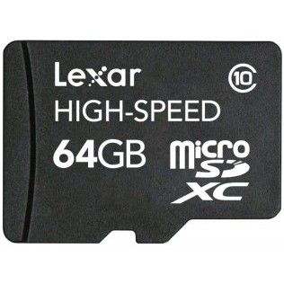 Lexar MicroSDXC 64Go Class 10
