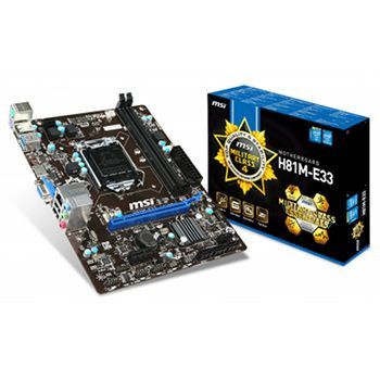MSI H81M-E33