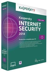 Kaspersky Internet Security 2014 - Licence 1 an 1 poste - PC