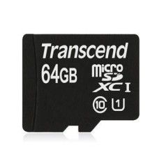Transcend Micro SDXC UHS-I 300x Premium 64Go Class 10 + Adaptateur SD