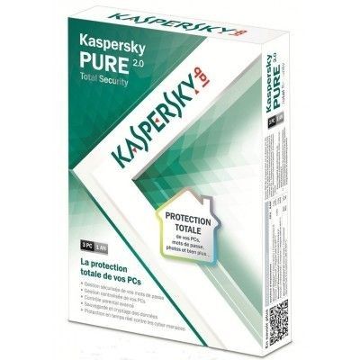 Kaspersky Pure 2.0 Total Security (1 an 3 postes) - PC