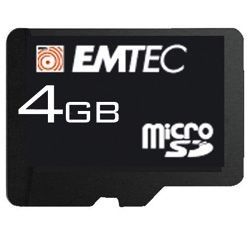 Emtec Micro SDHC 8Go Class 4