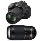 Nikon D5300 (Noir) + 18-105mm + 70-300mm