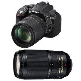 Nikon D5300 (Noir) + 18-105mm + 70-300mm