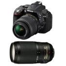 Nikon D5300 (Noir) + 18-55mm + 70-300mm