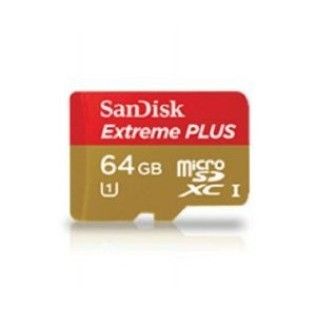 SanDisk Extreme Plus microSDXC UHS-I 64Go CL10 + Adaptateur SD
