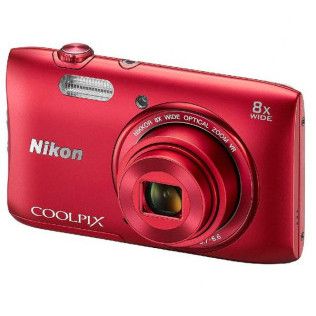 Nikon Coolpix S3600 (Rouge)