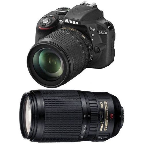 Nikon D3300 + 18-105mm + 70-300mm