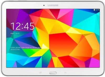 Samsung Galaxy Tab 4 10.1" Wi-Fi 16Go (Blanc)