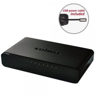 Edimax ES-3308P V2 Switch 5 ports RJ45 10/100Mb