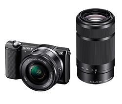 Sony Alpha 5000 Noir + 16-50mm + 55-210mm
