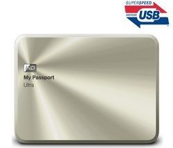 WD My Passport Ultra 1To (Or) - WDBTYH0010BCG