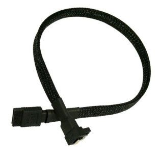 Nanoxia Cable SATA III 6Gb/s 30cm (Noir)