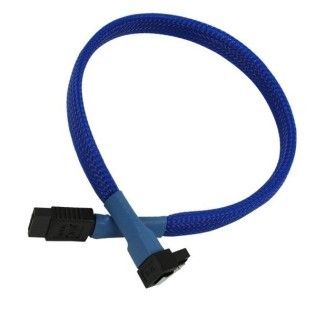 Nanoxia Cable SATA III 6Gb/s 30cm (Bleu)