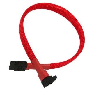 Nanoxia Cable SATA III 6Gb/s 30cm (Rouge)