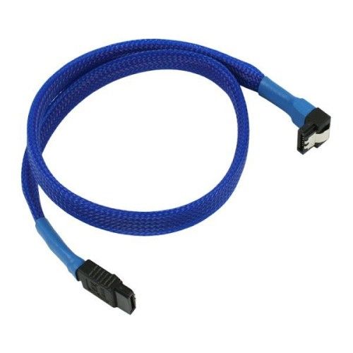 Nanoxia Cable SATA III 6Gb/s 45cm (Bleu)