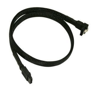 Nanoxia Cable SATA III 6Gb/s 45cm (Noir)