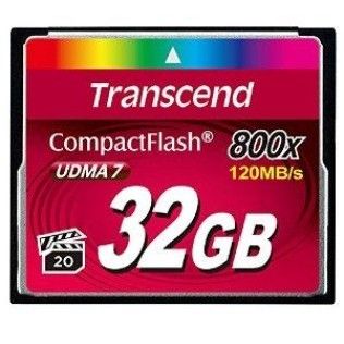 Transcend Compact Flash 32Go (800x)