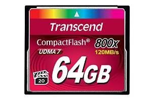 Transcend Compact Flash 64Go (800x)
