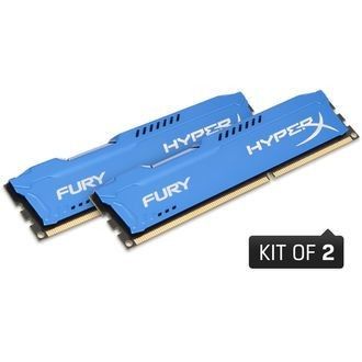 Kingston HyperX Fury Blue DDR3-1333 CL9 16Go (2x8Go)