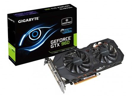Gigabyte GeForce GTX 960 WindForce 2GD5