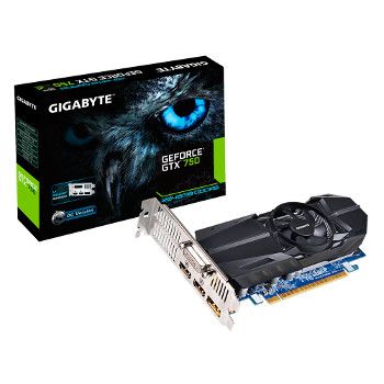 Gigabyte GeForce GTX 750 OC - Low Profile - 2 Go