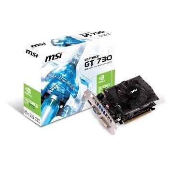 MSI GeForce GT 730 V1 - 2 Go (N730-2GD3)