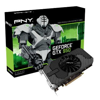 PNY GeForce GTX 950 - 2 Go  (GF950GTX2GEPB)
